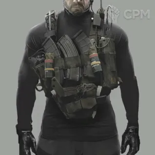 Описание картинки Крис Редфилд, Resident evil 8, кастом Лего от akaTuman по цене 2 900руб | Свободный Рынок Миниатюр - СРМ