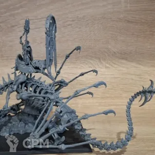 Описание картинки Necrolith Bone Dragon от DiFalin по цене 3 500руб | Свободный Рынок Миниатюр - СРМ