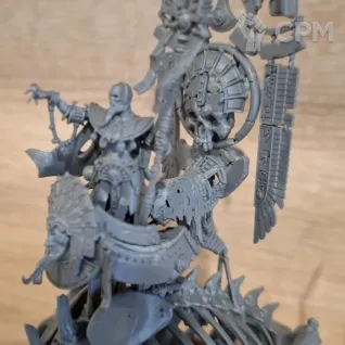 Описание картинки Necrolith Bone Dragon от DiFalin по цене 3 500руб | Свободный Рынок Миниатюр - СРМ