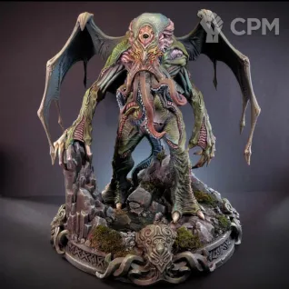 Описание картинки Cthulhu от oxmc по цене 7 000руб | Свободный Рынок Миниатюр - СРМ