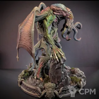Описание картинки Cthulhu от oxmc по цене 7 000руб | Свободный Рынок Миниатюр - СРМ