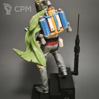 Описание картинки Boba Fett от KudaSey по цене 7 000руб | Свободный Рынок Миниатюр - СРМ