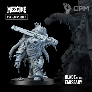 Описание картинки Rig lord - Emissary of the Sunken One от 3Д-Печка по цене 350руб | Свободный Рынок Миниатюр - СРМ
