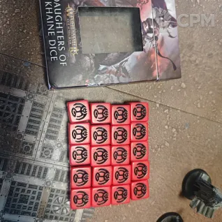 Описание картинки daughters of khaine dice от Thewermihyil по цене 6 000руб | Свободный Рынок Миниатюр - СРМ