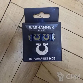Описание картинки Ultramarines dice от Warpstone Magic по цене 2 600руб | Свободный Рынок Миниатюр - СРМ