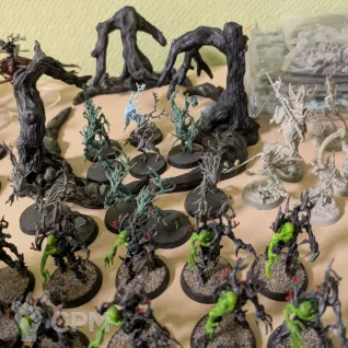 Описание картинки Sylvaneth Army от Mydrec по цене 40 000руб | Свободный Рынок Миниатюр - СРМ