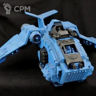 Описание картинки Stormraven Gunship от Sedric по цене 5 500руб | Свободный Рынок Миниатюр - СРМ