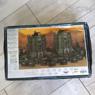 Описание картинки Имперский опорный пункт Warhammer 40K, линия обороны Aegis и Имперский бастион - РЕДКОСТЬ от Gipnoz1989 по цене 30 000руб | Свободный Рынок Миниатюр - СРМ