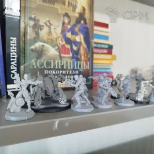Описание картинки Номады из Crimson Stone + Beyond C.S+ Лимитка (см. Описание) от Artaрion по цене 7 000руб | Свободный Рынок Миниатюр - СРМ