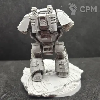 Описание картинки Death Guard Contemptor Dreadnought, литьё от Niksandre по цене 1 500руб | Свободный Рынок Миниатюр - СРМ