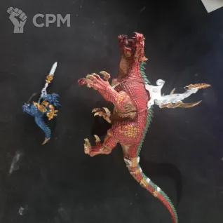 Описание картинки saurus oldblood on carnosaur от Arstozkan по цене 4 000руб | Свободный Рынок Миниатюр - СРМ