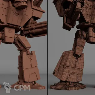 Описание картинки Lucius Pattern Warlord Titan от Herr Ermann по цене 27 500руб | Свободный Рынок Миниатюр - СРМ