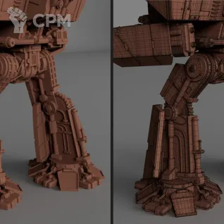 Описание картинки Lucius Pattern Warlord Titan от Herr Ermann по цене 27 500руб | Свободный Рынок Миниатюр - СРМ