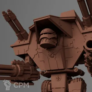 Описание картинки Lucius Pattern Warlord Titan от Herr Ermann по цене 27 500руб | Свободный Рынок Миниатюр - СРМ