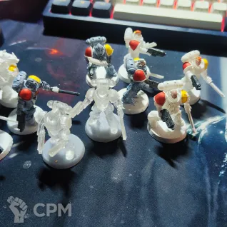 Описание картинки Пехота волков blood claws от Laboratory of Chaos по цене 650руб | Свободный Рынок Миниатюр - СРМ