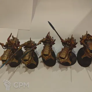 Описание картинки Adeptus Custodes: Vertus Praetors от Zehn по цене 5 000руб | Свободный Рынок Миниатюр - СРМ