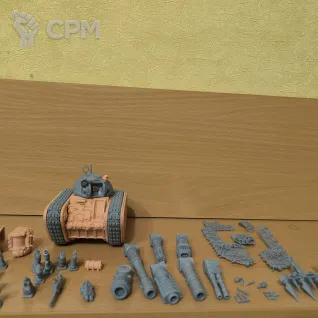 Описание картинки Leman Russ Battle Tank от Narchimar по цене 2 700руб | Свободный Рынок Миниатюр - СРМ