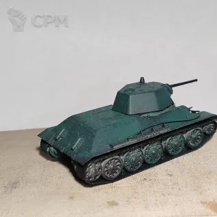 Описание картинки Т-34/76 от звезды в масштабе 1:72 от BARABAS по цене 500руб | Свободный Рынок Миниатюр - СРМ