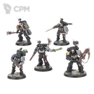 Описание картинки Deathwatch Kill Team (5шт) от 40000ForDudes по цене 2 000руб | Свободный Рынок Миниатюр - СРМ