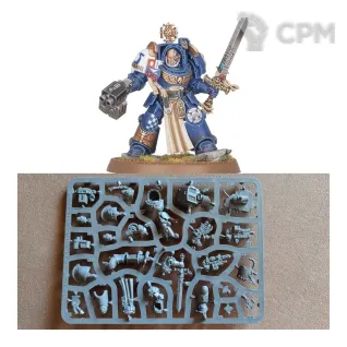 Описание картинки Captain in Terminator Armour crux terminatus от Makson по цене 2 400руб | Свободный Рынок Миниатюр - СРМ