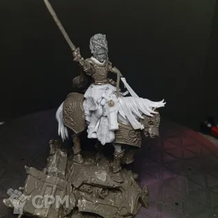 Описание картинки Lord Solar Leontus (Vostroyan Firstborn) от Fergus по цене 1 000руб | Свободный Рынок Миниатюр - СРМ