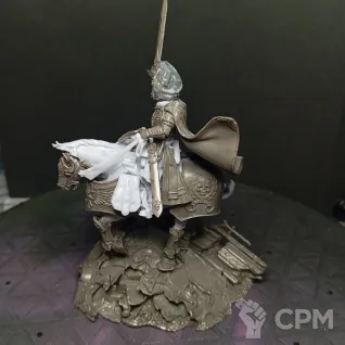 Описание картинки Lord Solar Leontus (Vostroyan Firstborn) от Fergus по цене 1 000руб | Свободный Рынок Миниатюр - СРМ
