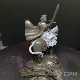 Описание картинки Lord Solar Leontus (Vostroyan Firstborn) от Fergus по цене 1 000руб | Свободный Рынок Миниатюр - СРМ