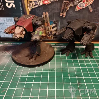 Описание картинки Warhound scout titans от Nios по цене 2 000руб | Свободный Рынок Миниатюр - СРМ