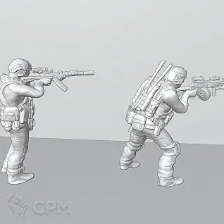 Описание картинки BEAR ЧВК, low profile, part 1 от akaTuman по цене 1 300руб | Свободный Рынок Миниатюр - СРМ