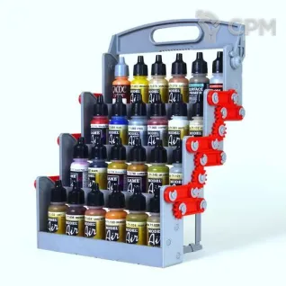 Описание картинки Раскладная полочка для красок от Mor345 по цене 2 500руб | Свободный Рынок Миниатюр - СРМ