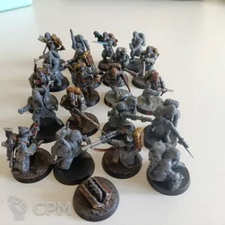 Описание картинки Death korps of krieg (20 тел, ориг, спб) от Owlsson по цене 4 000руб | Свободный Рынок Миниатюр - СРМ