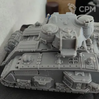 Описание картинки Rogal Dorn Battle Tank от GeorgeFomin по цене 3 000руб | Свободный Рынок Миниатюр - СРМ
