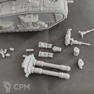 Описание картинки Rogal Dorn Battle Tank от GeorgeFomin по цене 3 000руб | Свободный Рынок Миниатюр - СРМ