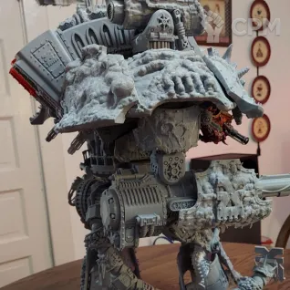Описание картинки Chaos Warlord Titan от Herr Ermann по цене 35 000руб | Свободный Рынок Миниатюр - СРМ