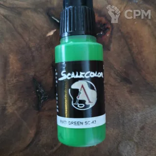 Описание картинки Scalecolor SC-43 Irati Green от Selena по цене 570руб | Свободный Рынок Миниатюр - СРМ