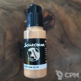Описание картинки Scalecolor SC-19 Golden Skin от  по цене 570руб | Свободный Рынок Миниатюр - СРМ