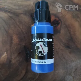 Описание картинки Scalecolor SC-52 Tesla Blue от Selena по цене 570руб | Свободный Рынок Миниатюр - СРМ