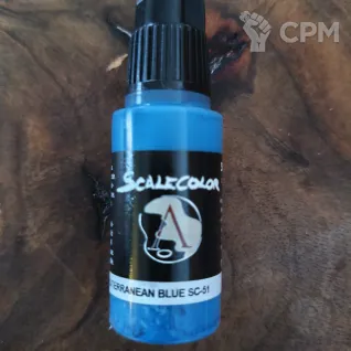 Описание картинки Scalecolor SC-51 Mediterranean Blue от Selena по цене 570руб | Свободный Рынок Миниатюр - СРМ