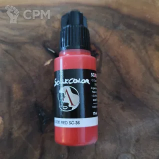 Описание картинки Scalecolor SC-36 Blood Red от Selena по цене 570руб | Свободный Рынок Миниатюр - СРМ