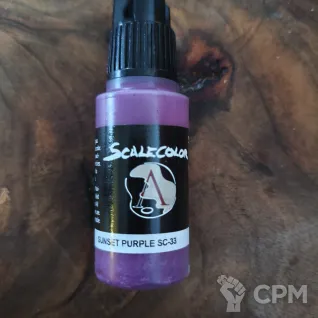 Описание картинки Scalecolor SC-33 Sunset Purple от Selena по цене 570руб | Свободный Рынок Миниатюр - СРМ
