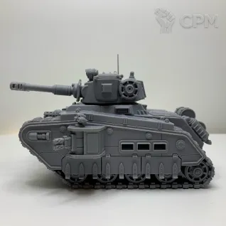 Описание картинки "ЧОП-ЧОП" Рогал Дорн (Rogal Dorn battle tank) от Сквигава Берлога по цене 3 000руб | Свободный Рынок Миниатюр - СРМ