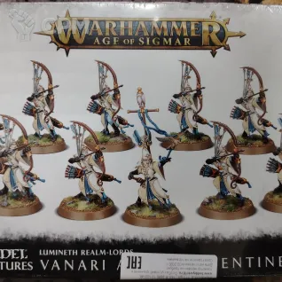 Описание картинки Lumineth Realm-Lords Vanari Auralan Sentinels от Spades по цене 4 000руб | Свободный Рынок Миниатюр - СРМ