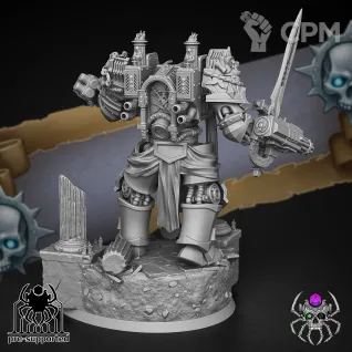 Описание картинки Demon Hunters Megerius Knight от Бруталити по цене 2 200руб | Свободный Рынок Миниатюр - СРМ