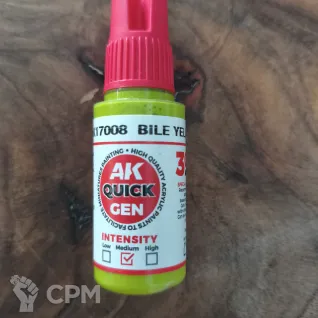 Описание картинки AK Quick Gen AK17008 Bile Yellow от Selena по цене 310руб | Свободный Рынок Миниатюр - СРМ