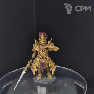 Описание картинки Dragonslayer Ornstein от head_of_fire по цене 1 000руб | Свободный Рынок Миниатюр - СРМ