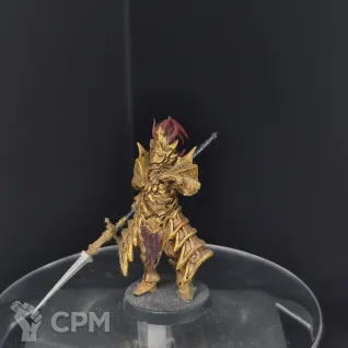 Описание картинки Dragonslayer Ornstein от head_of_fire по цене 1 000руб | Свободный Рынок Миниатюр - СРМ