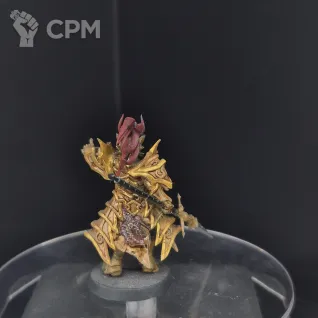 Описание картинки Dragonslayer Ornstein от head_of_fire по цене 1 000руб | Свободный Рынок Миниатюр - СРМ