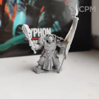 Описание картинки Deathwing знаменосец от Radik по цене 600руб | Свободный Рынок Миниатюр - СРМ