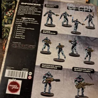 Описание картинки Enforcers (Warpath - Deadzone) от Adolmaea по цене 1 500руб | Свободный Рынок Миниатюр - СРМ