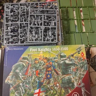 Описание картинки Foot knights 1450-1500 от Adolmaea по цене 3 000руб | Свободный Рынок Миниатюр - СРМ